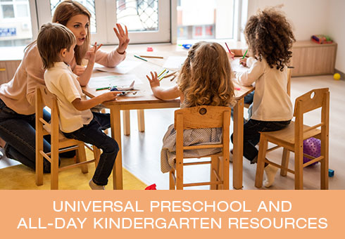 MomForce Resources - Universal Preschool, All Day Kindergarten
