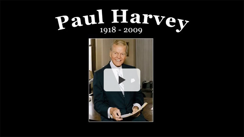 Paul Harvey's Warning to America