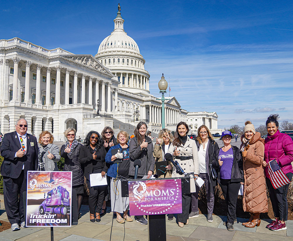 Moms for America - March 8, 2022 - Capitol Bldg Press Conference