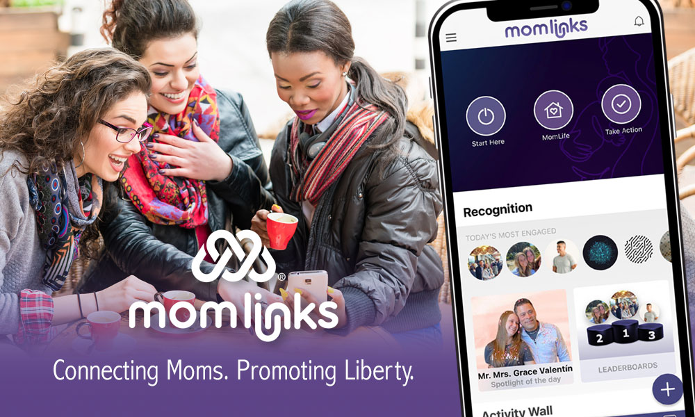 MomLinks App - Powered by Moms for America