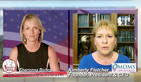 Kimberly Fletcher at Franks Speech - Moms for America Media & News
