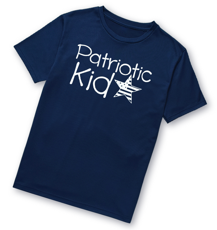 Patriotic Kid Boys T-Shirt - Found at the Moms for America Store