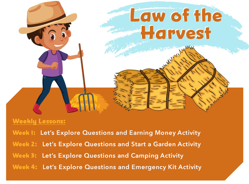 Law of the Harvest - Cottage Meetings for Kids - Moms for America