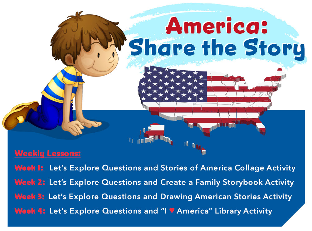America, Share the Story- Cottage Meetings for Kids