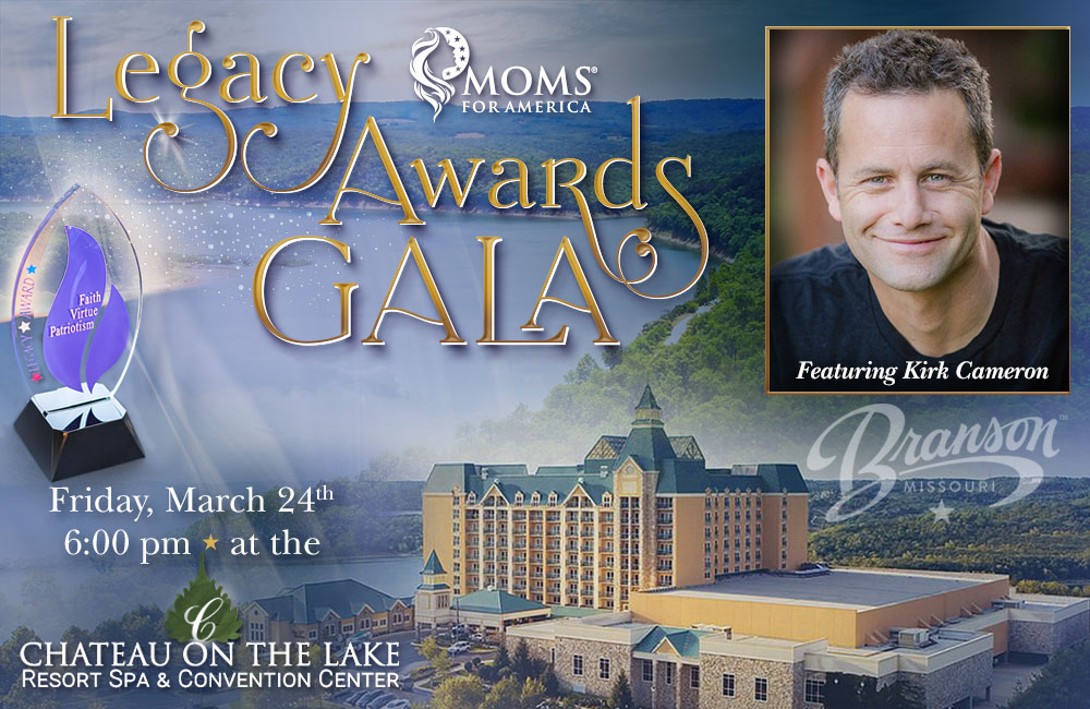 Moms for America Announces Actor Kirk Cameron to Headline 2023 Legacy Awards Gala