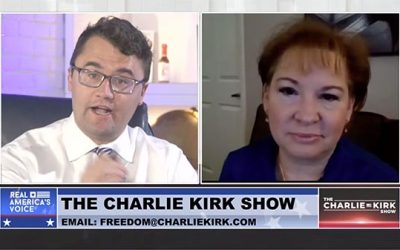 Watch today’s exclusive interview with Charlie Kirk and President of Moms for America.