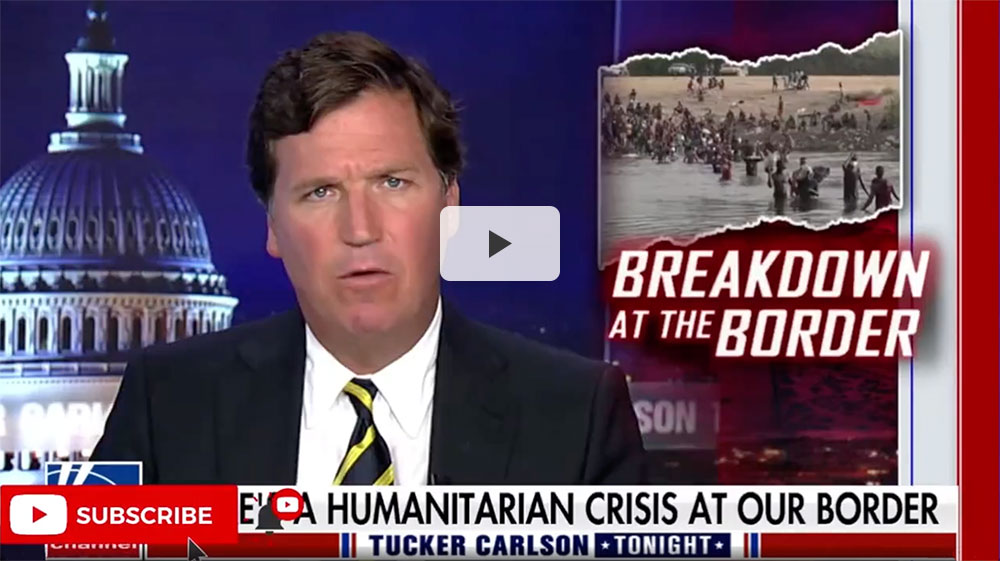 Tucker Carlson talks about the Invasion at the Texas Border