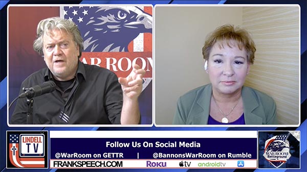 Kimberly Fletcher interviewed by Steve Bannon - Moms for America Media & Newa