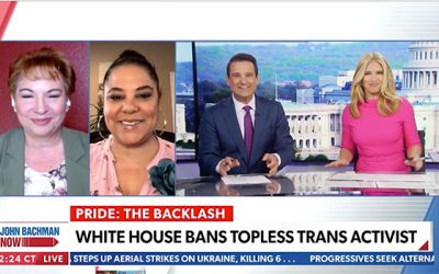 Pride Backlash: White House Bans Topless Trans Activist