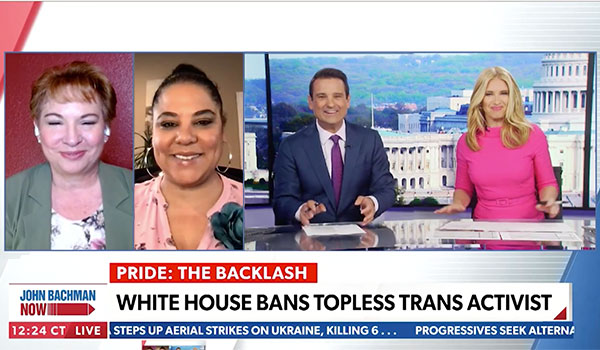 Pride Backlash: White House Bans Topless Trans Activist