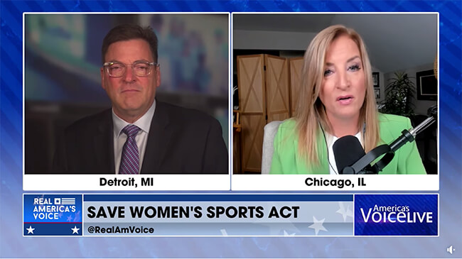 Debbie Kraulidis on Save Women's Sports Act - Moms for America Media & News