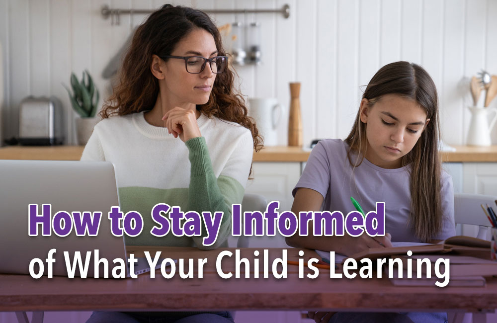How to Stay Informed of What Your Child is Learning? - Newsletter Blog - Moms for America