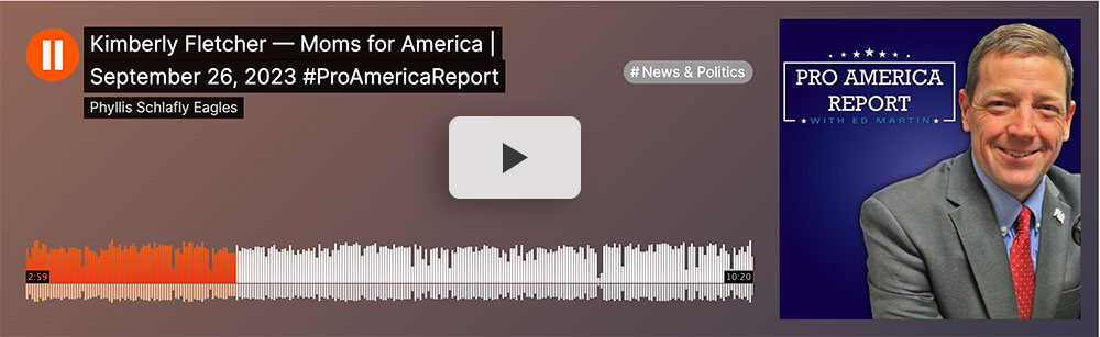 Pro-America Report with Ed Martin & Kimberly Fletcher - Gender Confusion - Moms for America Media & News
