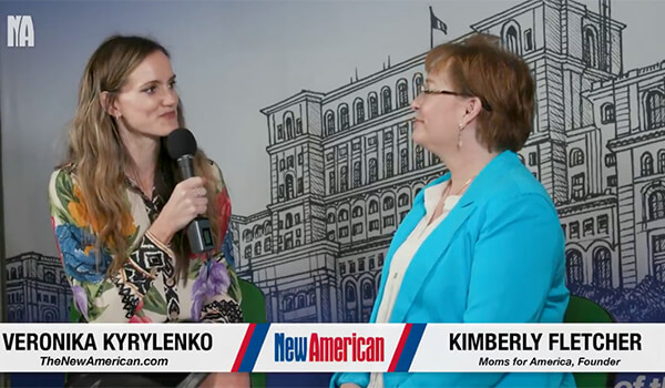 Kimberly interviewed in Romania - Moms for America Media & News