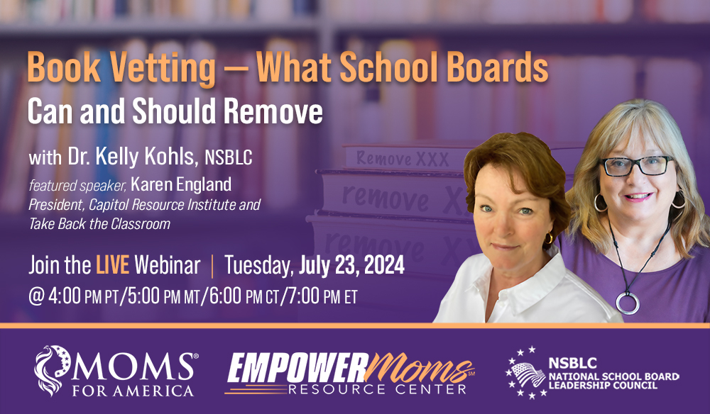 Title IX - Does your school have to go along? - Moms for America & NSBLC Webinar June 11, 2024