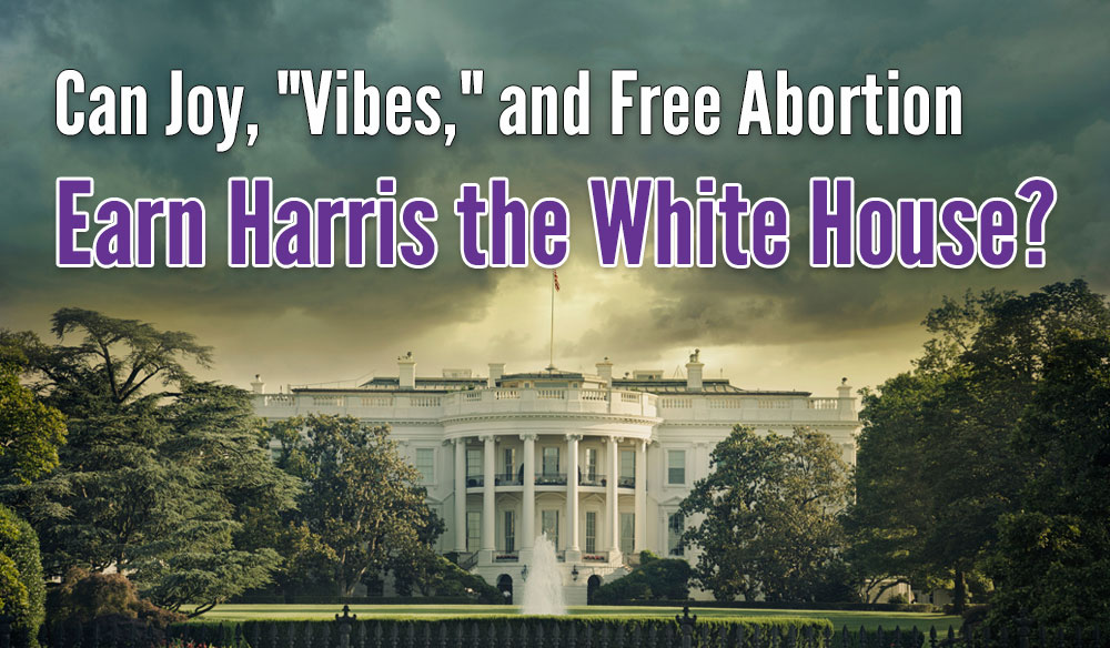 Can Joy, “Vibes,” and Free Abortion Earn Harris the White House?