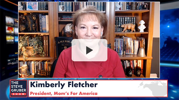 Kimberly on the Steve Gruber show link image – Moms for America Media & News