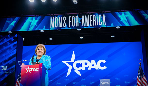 Kimberly Fletcher speaking at CPAC 2025 Washington DC