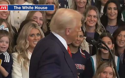 Moms Join Trump to Celebrate Saving Women’s Sports