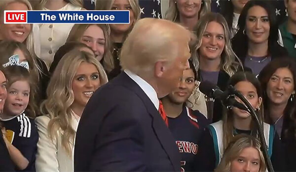 Moms Join Trump to Celebrate Saving Women’s Sports