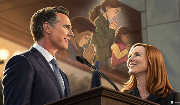Moms for America Condemns Governor Newsom’s Disrespect Toward Prayer